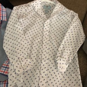 Class Club Size 7 Button-Down Long-Sleeve Shirt